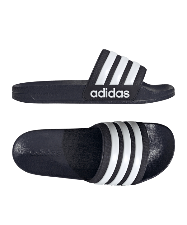 adidas Cloudfoam Adilette Shower Regular Blau - blau