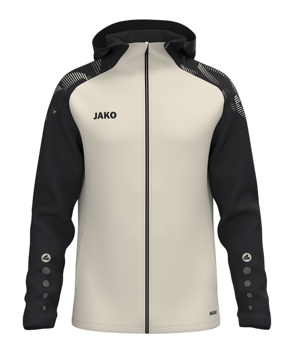 JAKO Sonic Kapuzenjacke Kids Weiß F035 - weiss