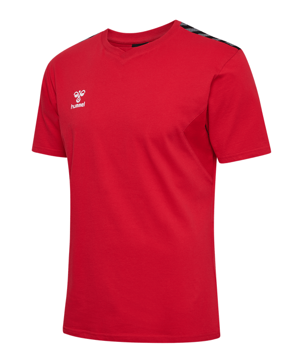 Hummel AUTHENTIC CO T-Shirt Rot F3062 - rot