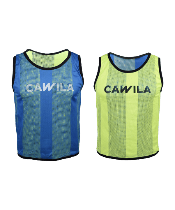Cawila Wendeleibchen DUPLEX Blau-Gelb - blau