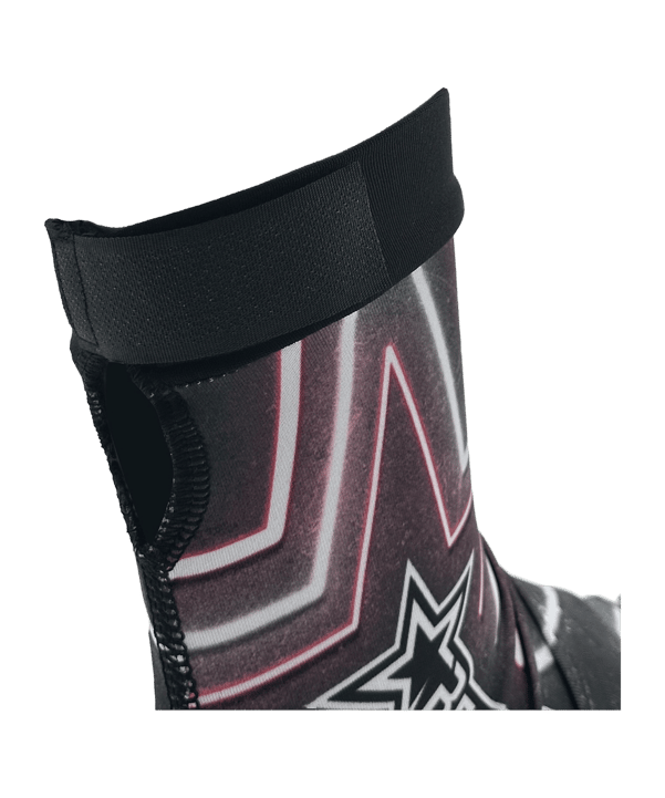 Ballsportdirekt Beachstar Sand Socken Schwarz - schwarz