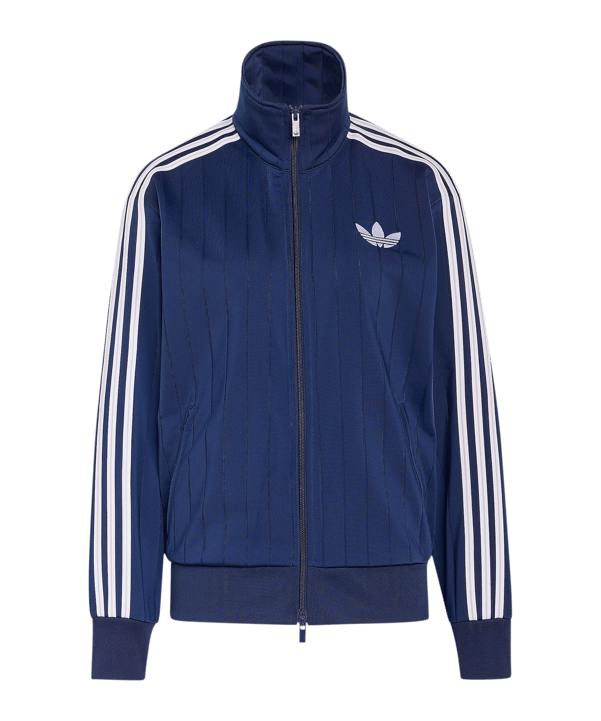 adidas Originals Pinstripe Firebird Loose Jas Dames Blauw - blauw