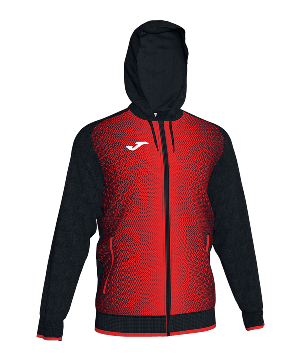 Joma Supernova Kapuzenjacke Schwarz - schwarz