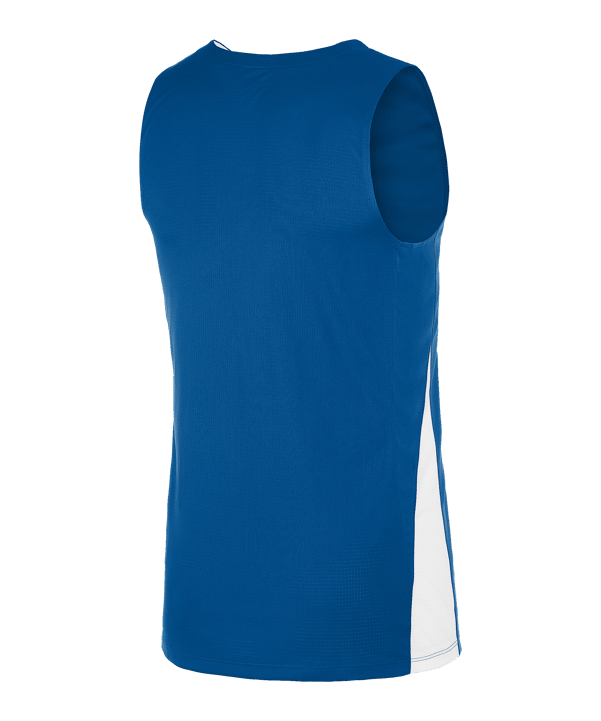 Nike Team Basketball Stock Trikot Blau Weiss F463 - blau
