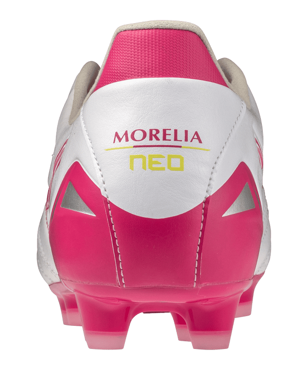 Mizuno Morelia Neo IV Pro FG Blazing Flair Weiß F64 - weiss