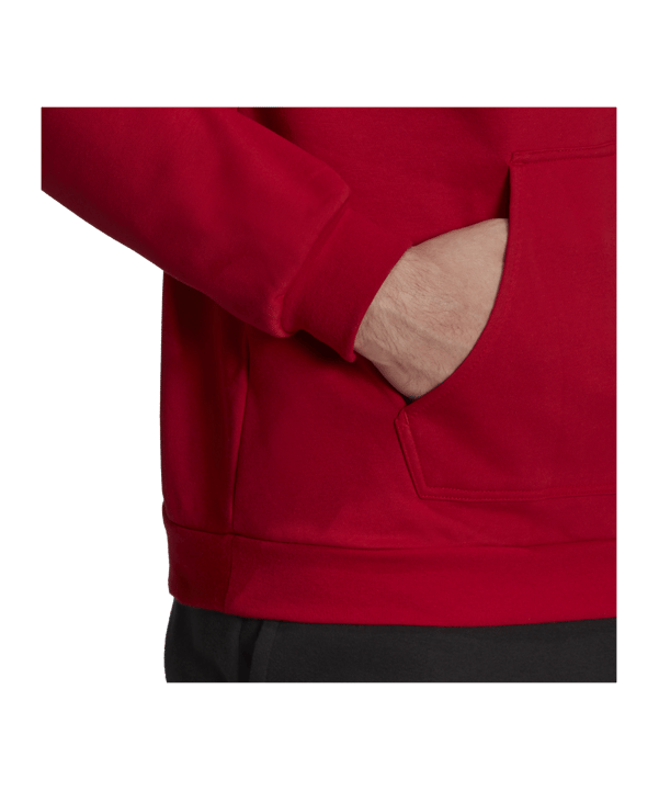 adidas Entrada 22 Hoody Rot - rot