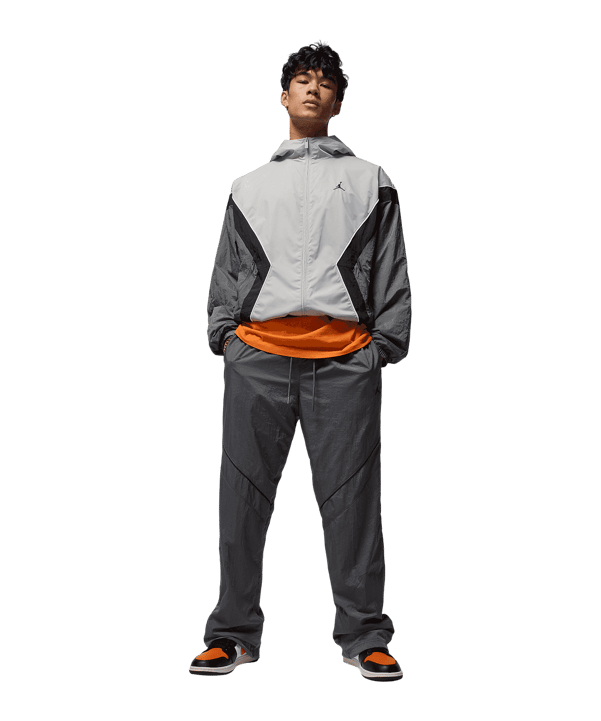 Jordan Brooklyn Draft Hose Grau F068 - grau