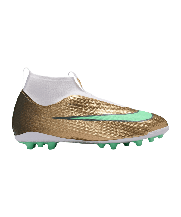 Nike Jr Air Zoom Mercurial Superfly XI Academy AG Kylian Mbappe Kids Gold F701 - gold