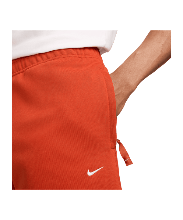 Nike Fleece Solo Swoosh Jogginghose Rot F626 - rot