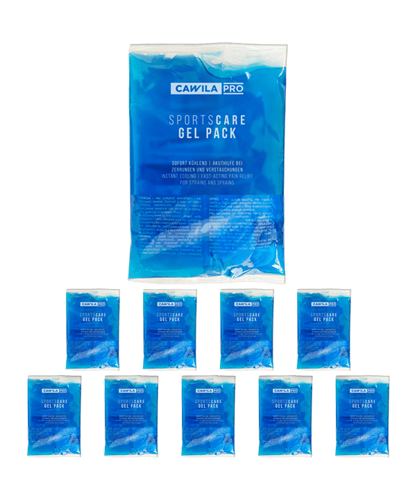Cawila PRO Sportscare GEL PACK | 10er Set | 14 x 18 cm - weiss