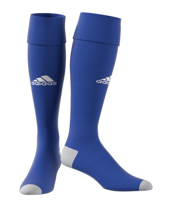 adidas Milano 16 Stutzenstrumpf Blau Weiss - blau