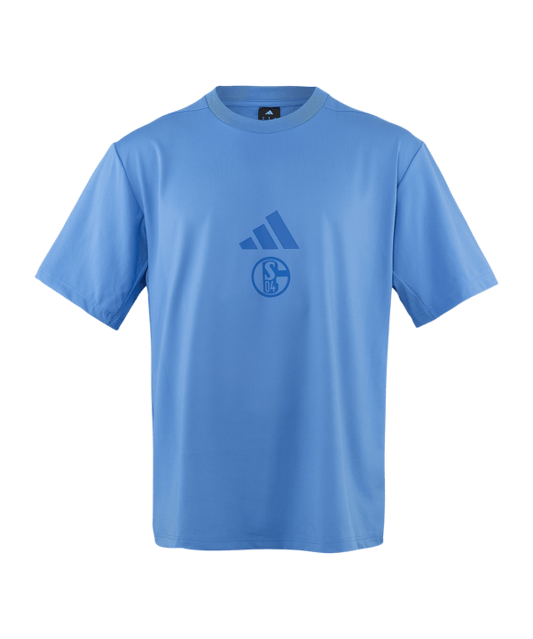 adidas FC Schalke 04 Z.N.E T-Shirt Blau