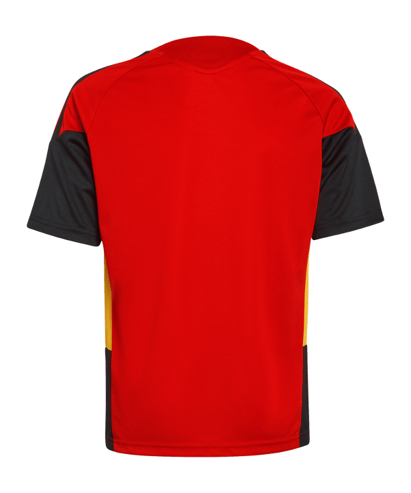adidas Belgien Tiro Trainingsshirt Kids Rot - rot