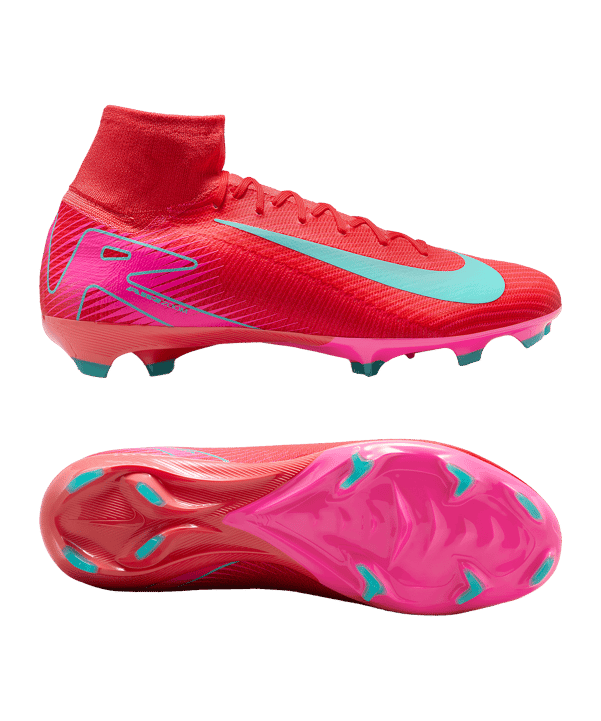 Nike Air Zoom Mercurial Superfly X Pro FG Mad Energy Rot F800 - rot