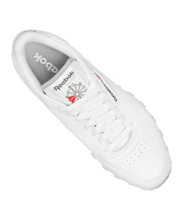 Reebok Classic Leather Sneaker Weiss Grau - weiss