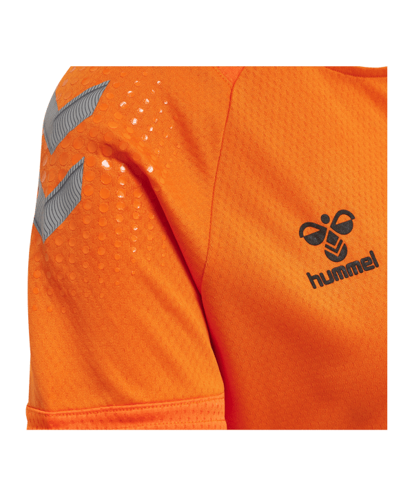 Hummel hmlLEAD Trainingsshirt Damen Orange F5190 - orange