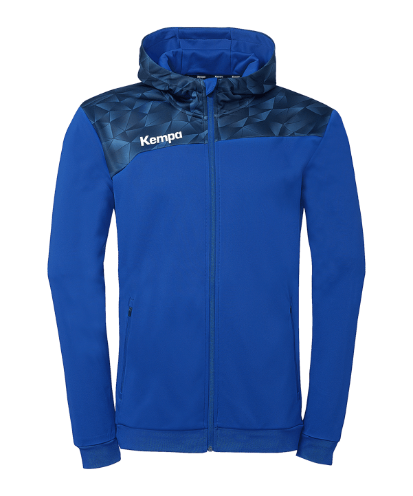 Kempa Athletics 29 Kapuzenjacke Kids Blau F49