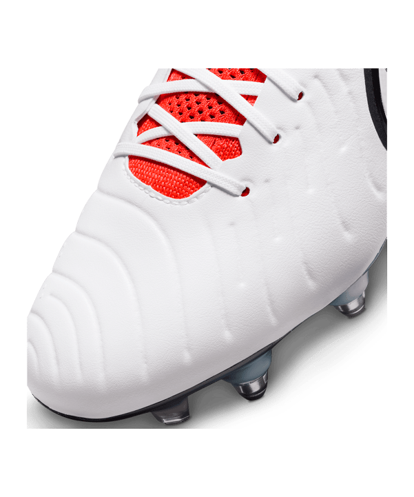 Nike Tiempo Legend X Elite SG AC Ready Weiss Schwarz Rot F100 - weiss