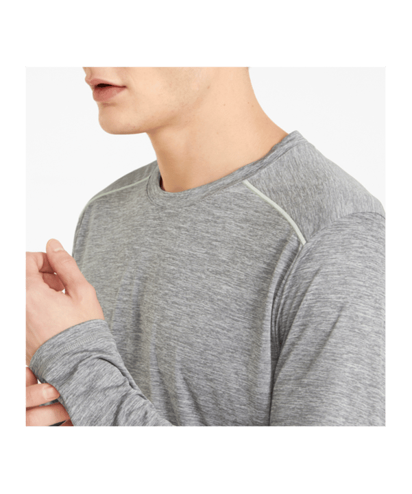 PUMA Sweatshirt Running Grau F03 - grau