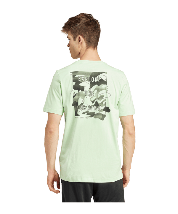 adidas City Escape Graphic T-Shirt Grün - gruen
