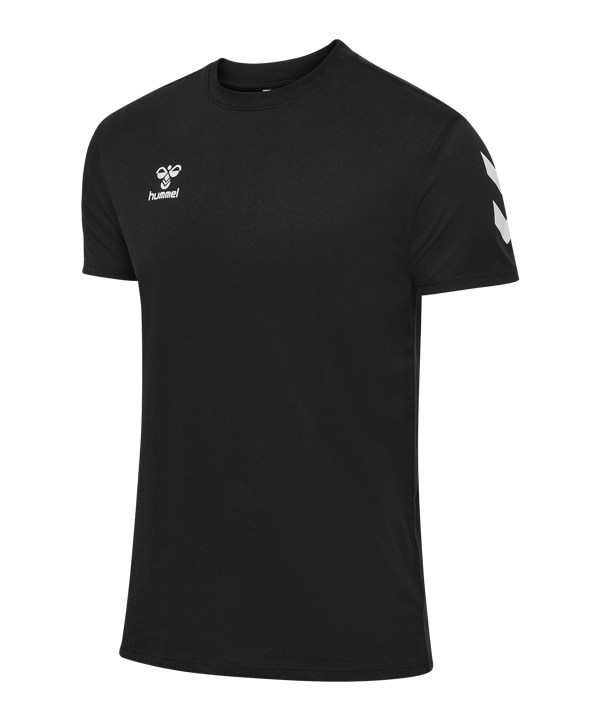 Hummel Go 2.0 Chevron T-Shirt Schwarz F2001 - schwarz