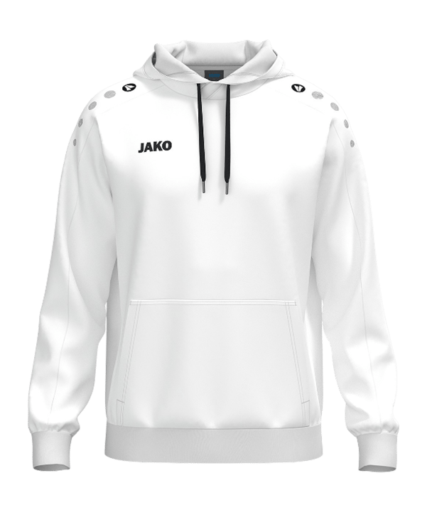 JAKO One Hoody Kids Weiß F0 - weiss