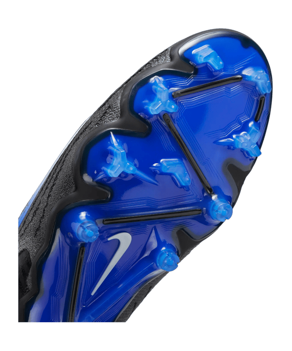 Nike Phantom GX Elite FG Shadow Schwarz Silber Blau F040 - schwarz