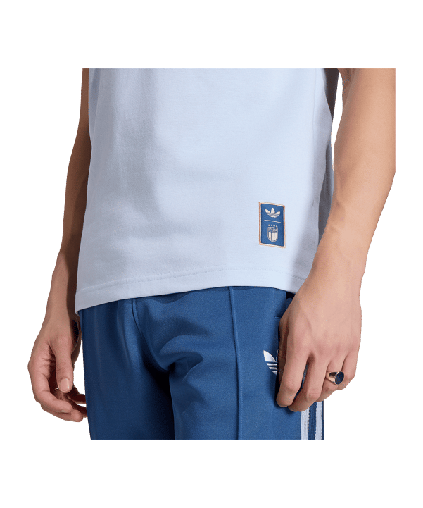 adidas FIGC Italien Originals T-Shirt Blau - blau