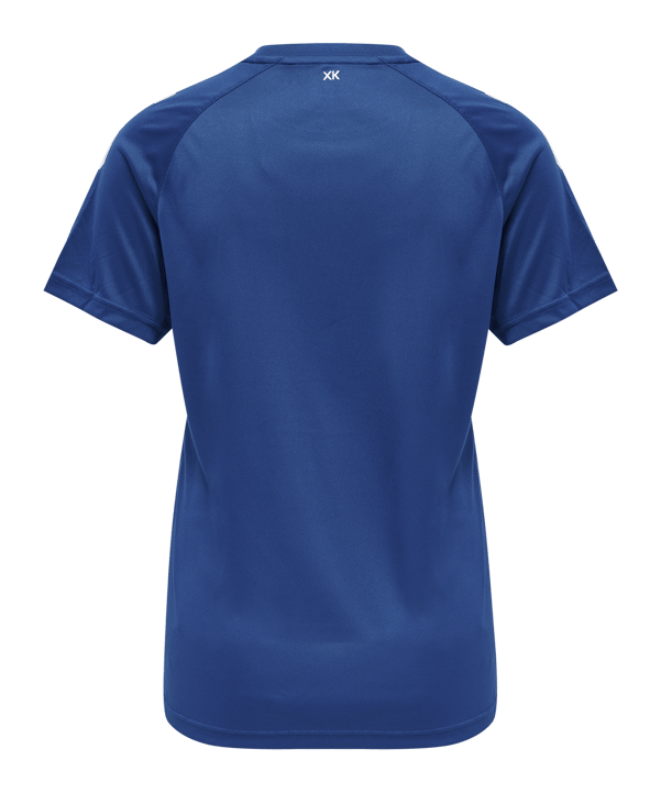 Hummel hmlCORE XK Poly T-Shirt Damen Blau F7045 - blau
