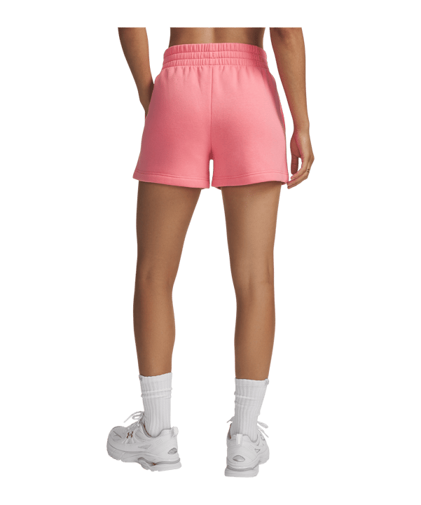 Under Armour Rival Fleece Short Damen Rosa F600 - rosa