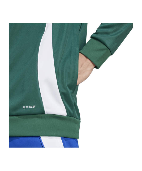 adidas Tiro 24 Trainingsjacke Grün Weiss - gruen