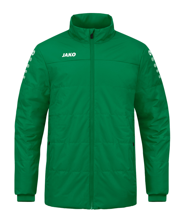 JAKO Team Coachjacke Kids Grün F200 - gruen