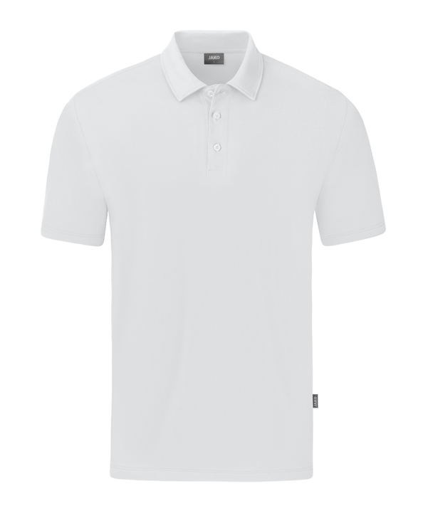JAKO Organic Stretch Polo Shirt Weiss F000 - weiss