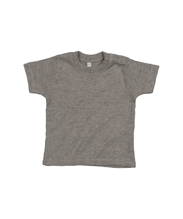 Merch Baby T-Shirt Heather Grey Melange FHG - grau