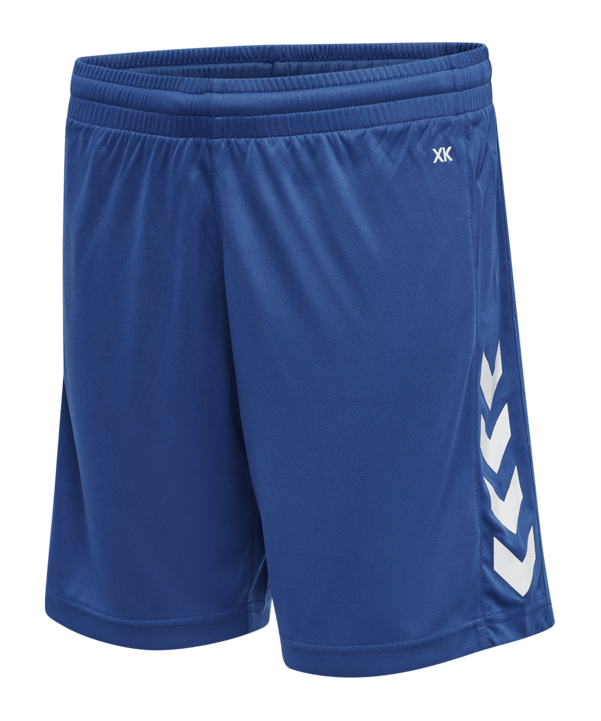 Hummel hmlCORE XK Poly Short Kids Blau F7045 - blau