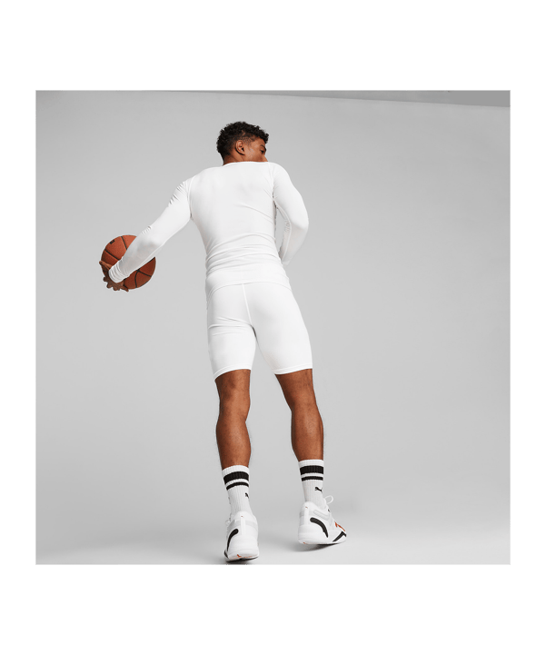 PUMA Hoops Team Sweatshirt Weiss F02 - weiss