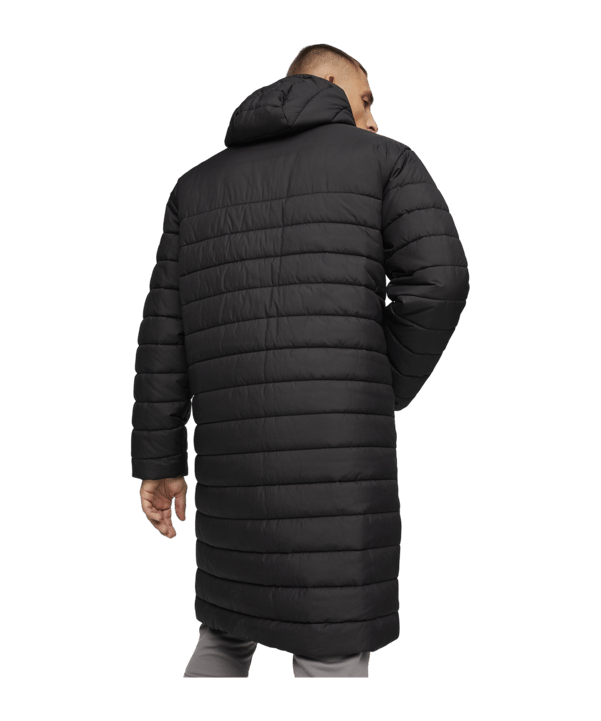 PUMA teamFINAL Bench Jacke Schwarz F03 - schwarz