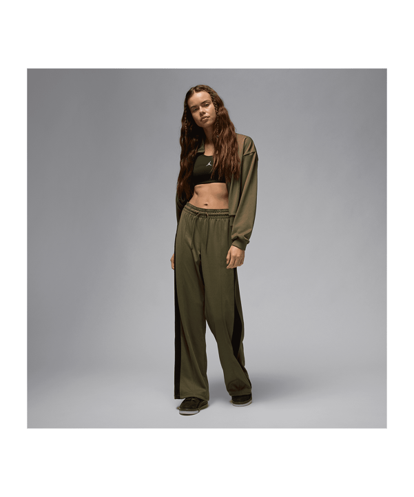 Jordan Knit Track Jogginghose Damen Grün F222 - gruen