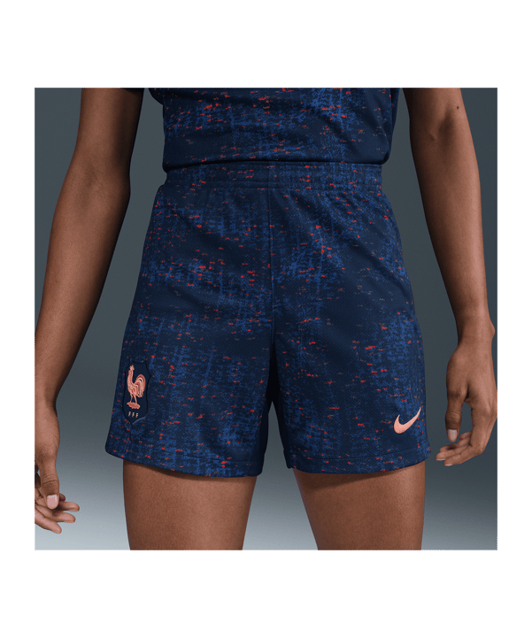 Nike France Short Home 2025 Damen Blau F492 - blau