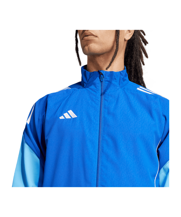 adidas Tiro 25 Competition Trainingsjacke Blau - blau