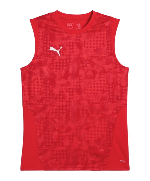 PUMA teamCUP Training Tanktop Rot F01 - rot