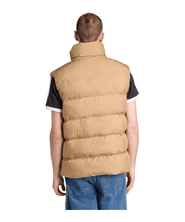 adidas Originals Tonal Puff Weste Braun - braun
