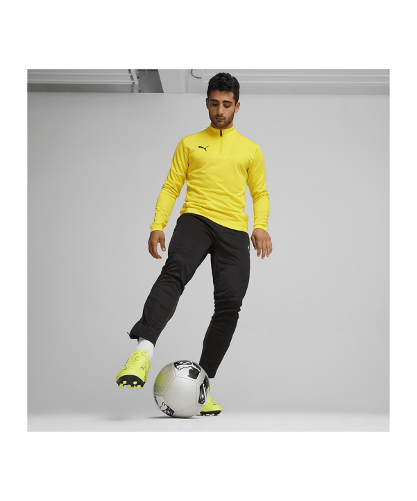 PUMA teamGOAL Training 1/4 Zip Sweatshirt Gelb F07 - gelb