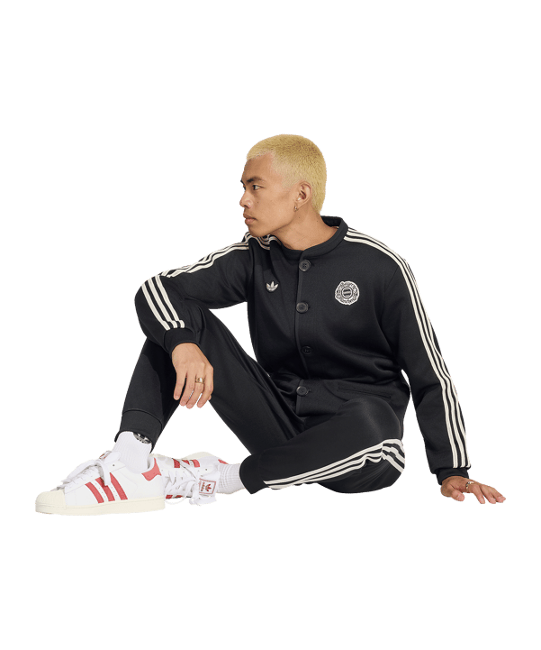 adidas FC Bayern München Wiesn Giacca Nero - nero