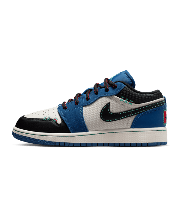 Jordan Air 1 Low SE Bambini Blu C400 - blu