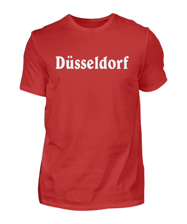T-Shirt "Düsseldorf" Rot - rot