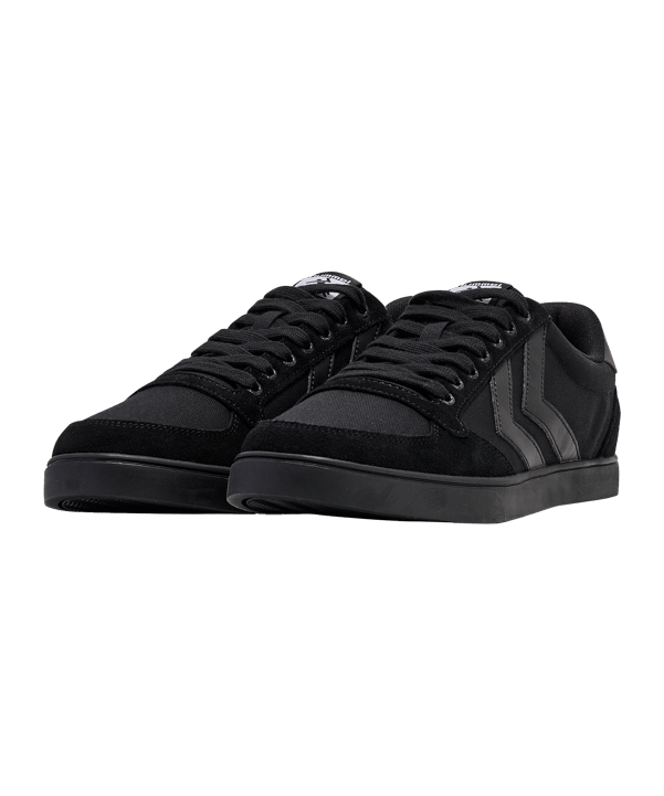 Hummel Slimmer Stadil Tonal Low Sneaker Schwarz F2001 - schwarz