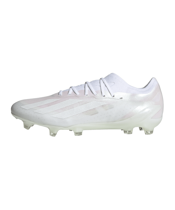 adidas X Crazyfast.1 FG Pearlized Weiss - weiss