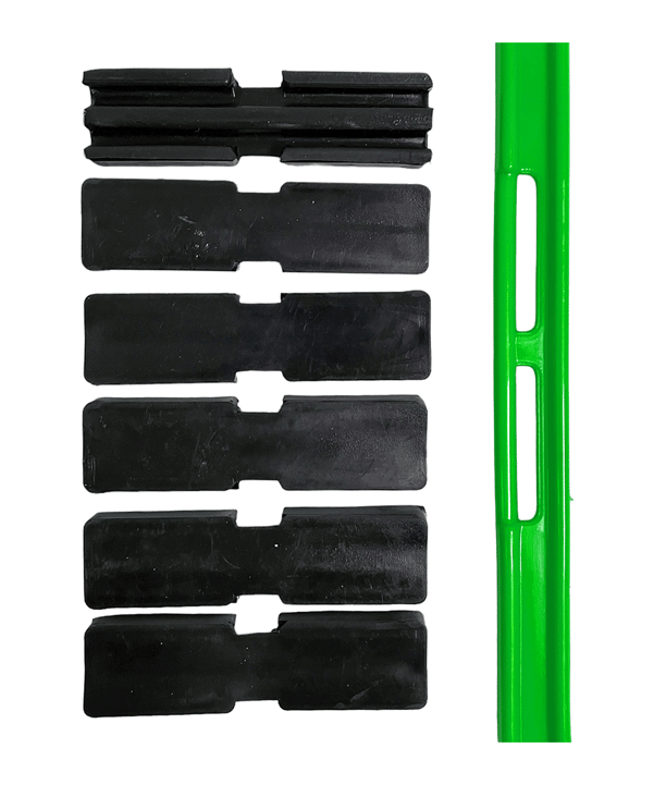 Cawila ACADEMY SQUARE | 6er Set | grün - rot