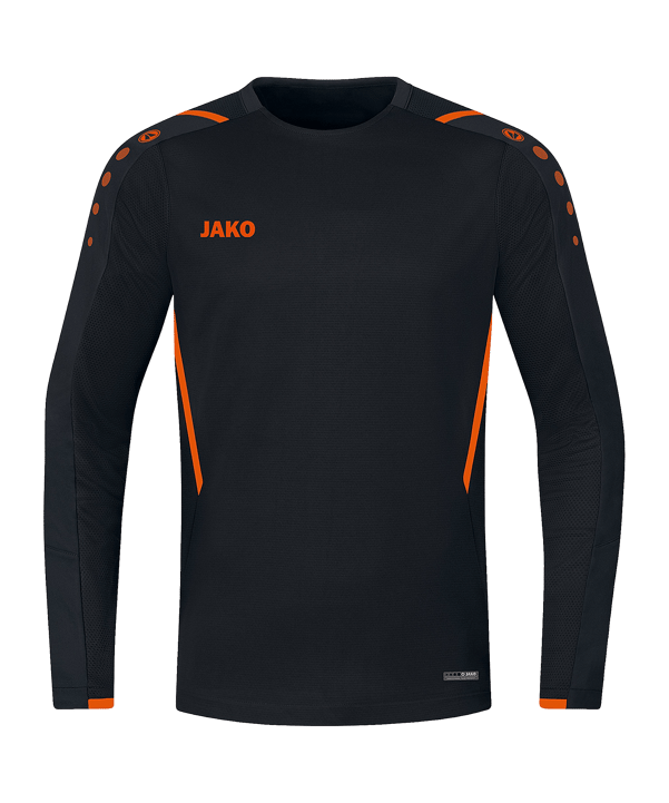 JAKO Challenge Sweatshirt Schwarz Orange F807